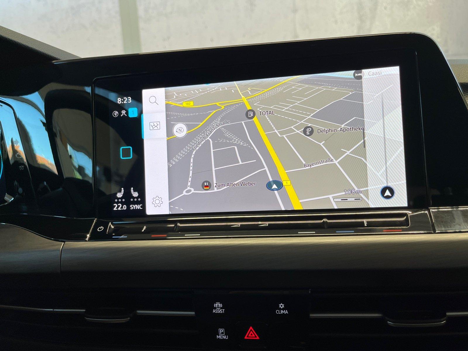 Volkswagen Golf VIII Variant Style 1.5 eTSI DSG MATRIX Navi, миниатюра 13