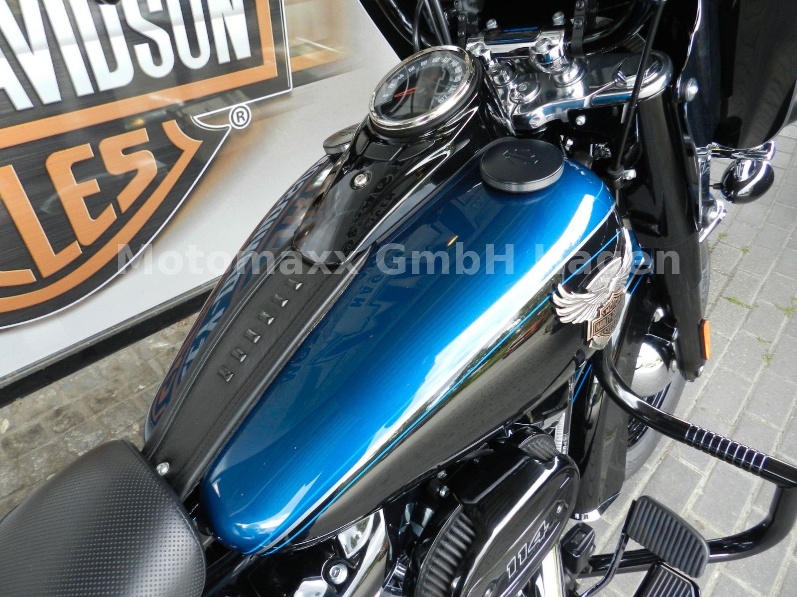 Fahrzeugabbildung Harley-Davidson Heritage Softail 115th Anniv. Kess-Tech etc.