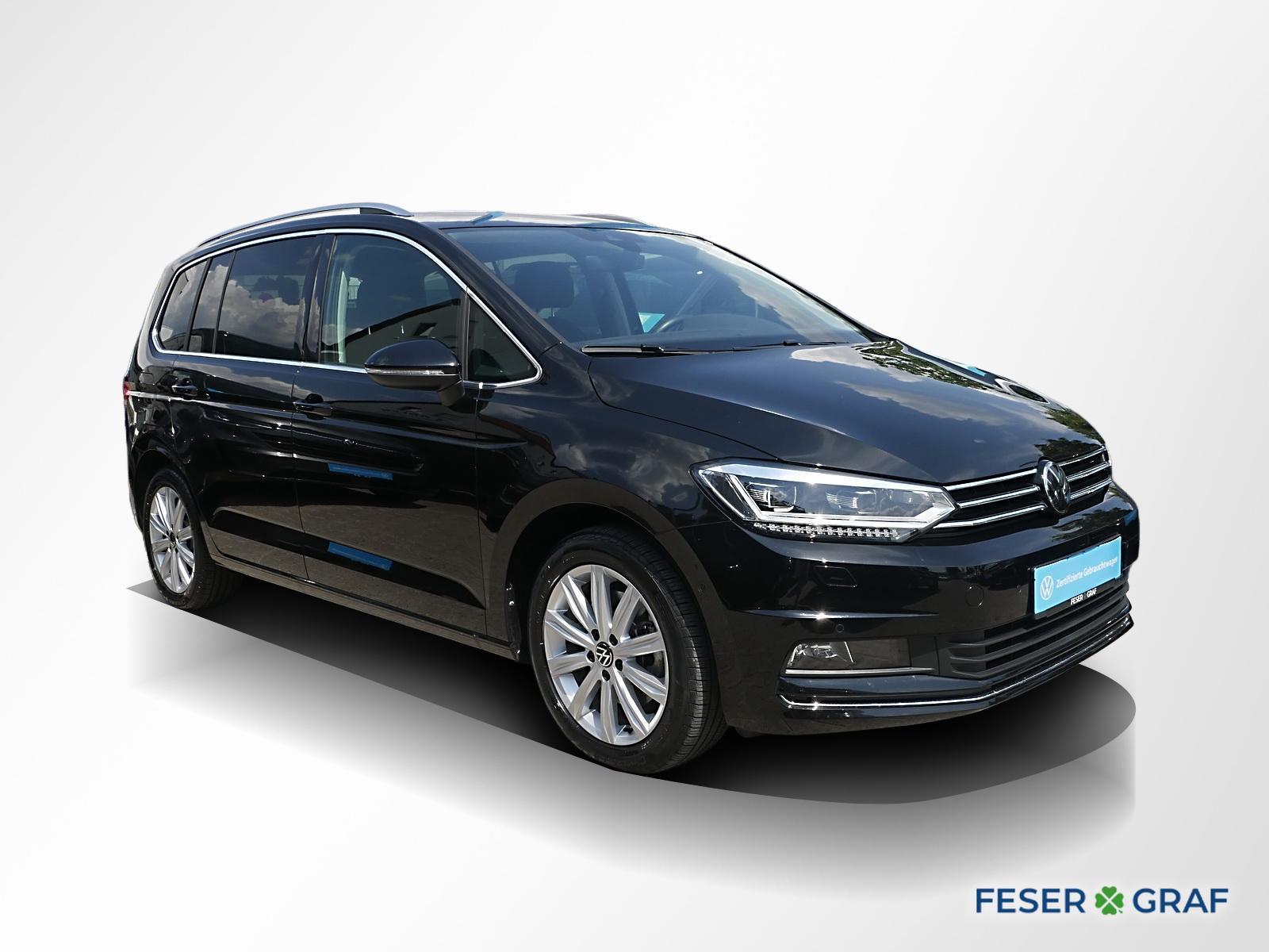Volkswagen Touran 1.5 TSI Highl. DSG 7Si AHK LED Navi RüKa, миниатюра 2