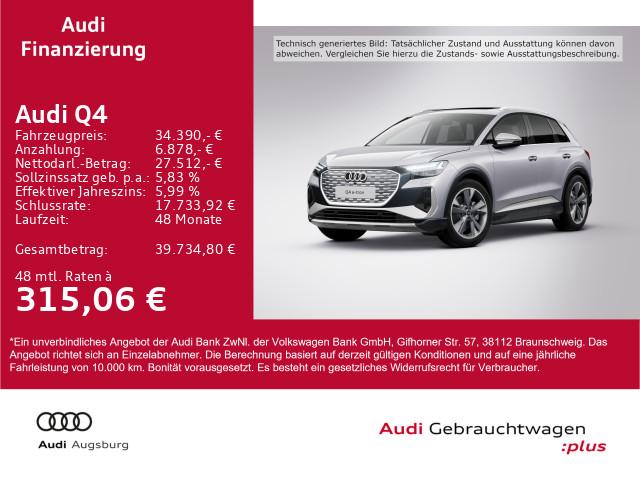 Audi Q4 40 e-tron 2x S line*8-fach bereift