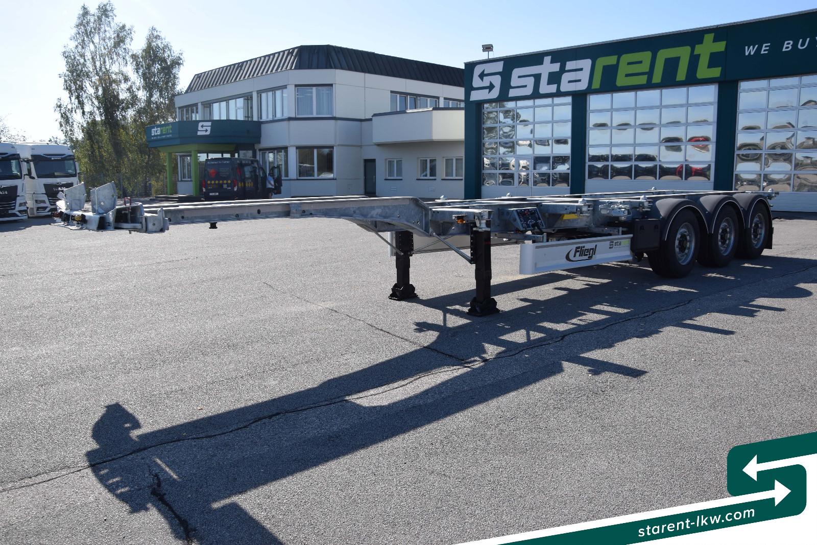Fliegl Containerchassis ADR 1x20/2x20/1x30/1x40 MIETE