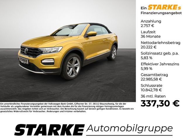 Volkswagen T-Roc Cabriolet 1.0 TSI Style  PDC LM Tempo Klim