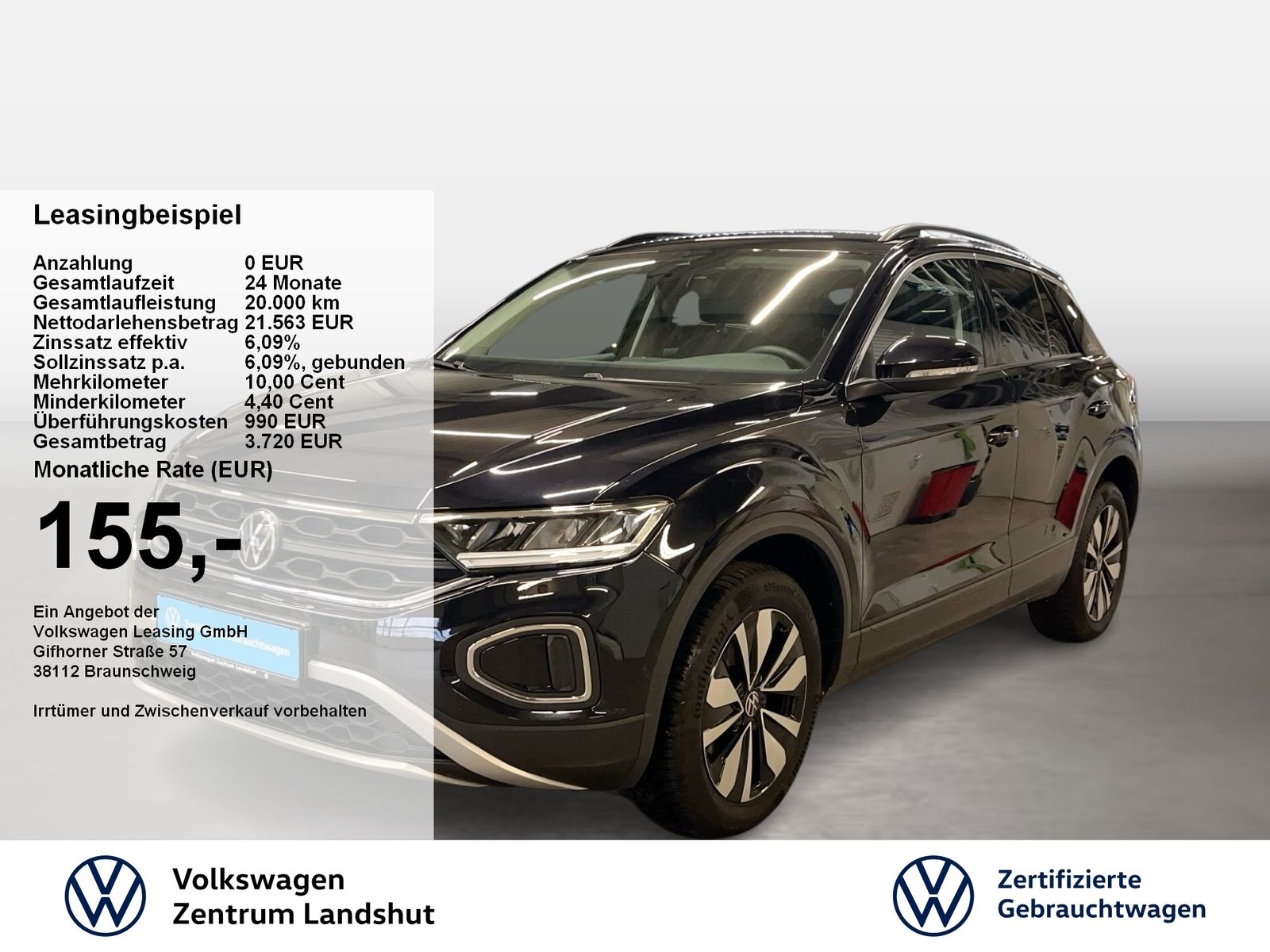 Volkswagen T-Roc GOAL 1.0 TSI 2xKlima ACC DynLicht KlimaA