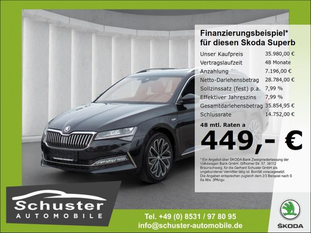 Skoda Superb Combi L&K Laurin & Klement TDI*Panodach