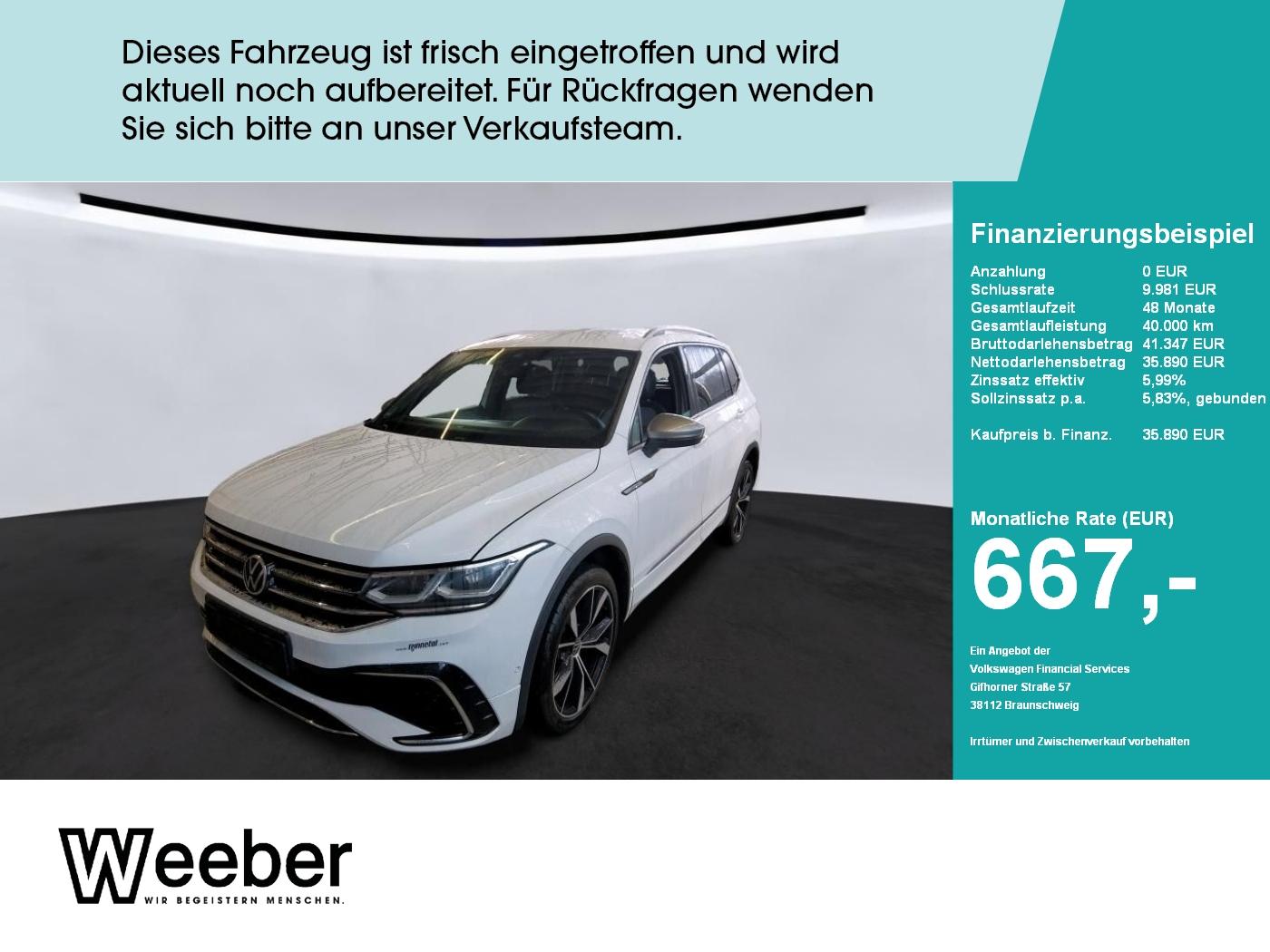 Volkswagen Tiguan Allspace R-Line 4Motion *AHK*HARMAN KARDO