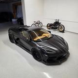 Corvette C8 Cabrio Stingray 3LT Z51  Widebody Carbon Voll - schwarze Corvette C8