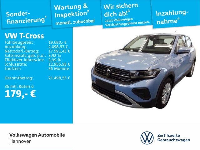 Volkswagen T-Cross 1.0 TSI LED DigCockpit PDC SHZ DAB+