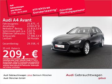 Audi A4 Avant 35 TFSI S tronic StdHzg/HuD/Navi+