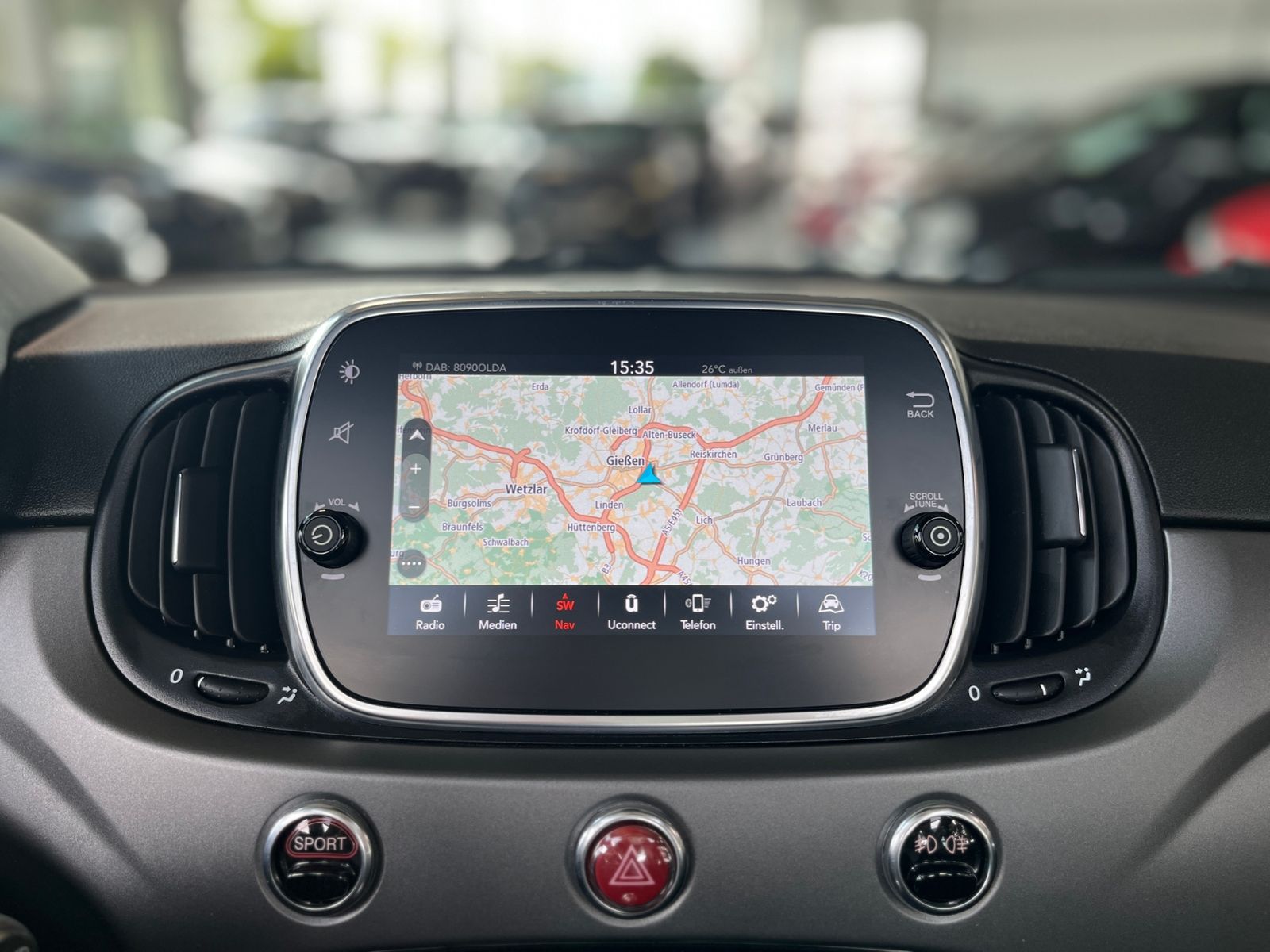 Fahrzeugabbildung Abarth 595C Turismo Sitzheizung XEN NAV LEDER PDC