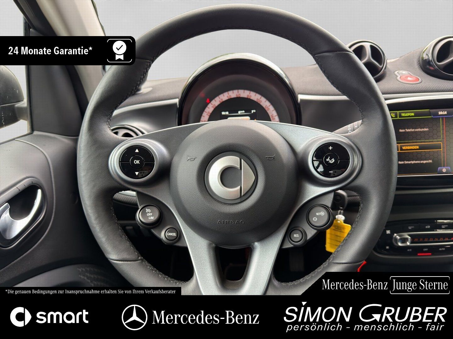 Fahrzeugabbildung Smart fortwo EQ Cabrio Exclusive Winter VollLED Kamera
