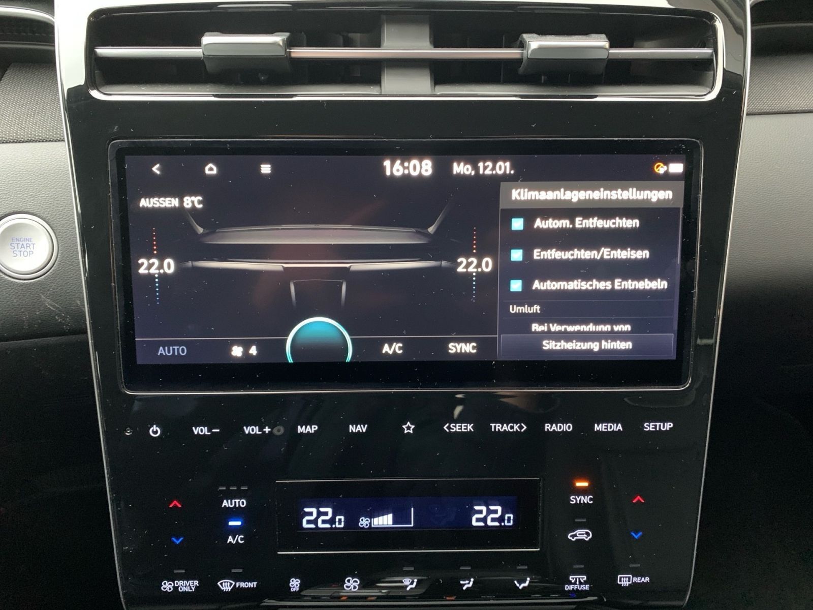 Fahrzeugabbildung Hyundai TUCSON 1.6 T-GDI Prime Hybrid 360 Kamera 1Hd