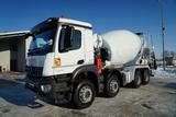 Mercedes-Benz AROCS 3540 / GRUSZKA 9M3 / 8x4 / BETONOMIESZARKA - Mercedes-Benz Glastransporter