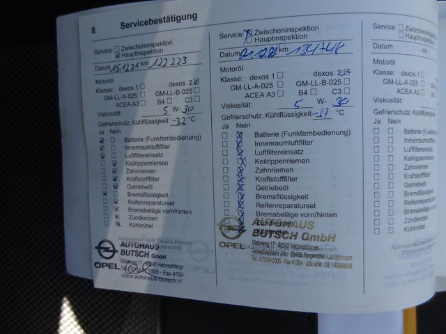 Fahrzeugabbildung Opel Zafira B Family/AHK/Klima/7-Sitzer/SitzH/