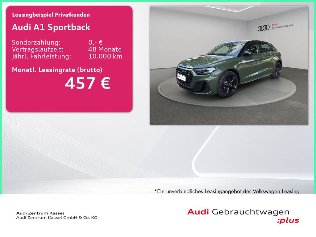 A1 Sportback S line S line 30 TFSI 85(116) kW(PS