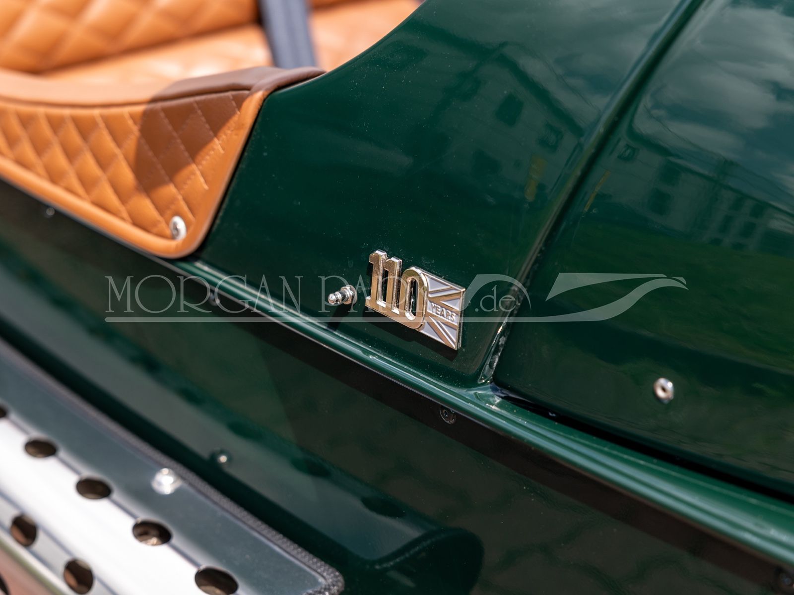 Fahrzeugabbildung Morgan 3 Wheeler *Sport Green / Honey / 110 Years*