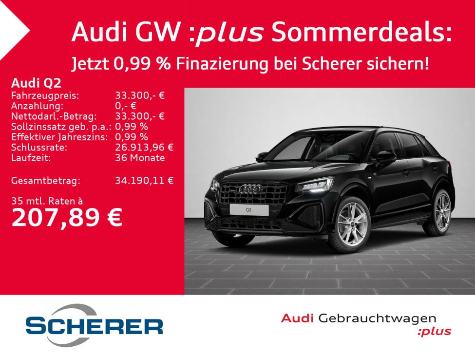 Audi Q2 40 TFSI quattro S line S tronic NAVI AHK KAME