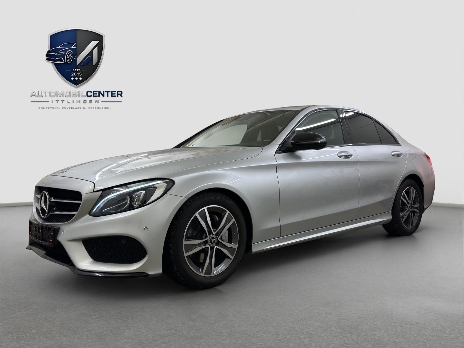 Mercedes-Benz C 180d Edition 3XAMG"19Alu"VollLeder"LED-Schein"