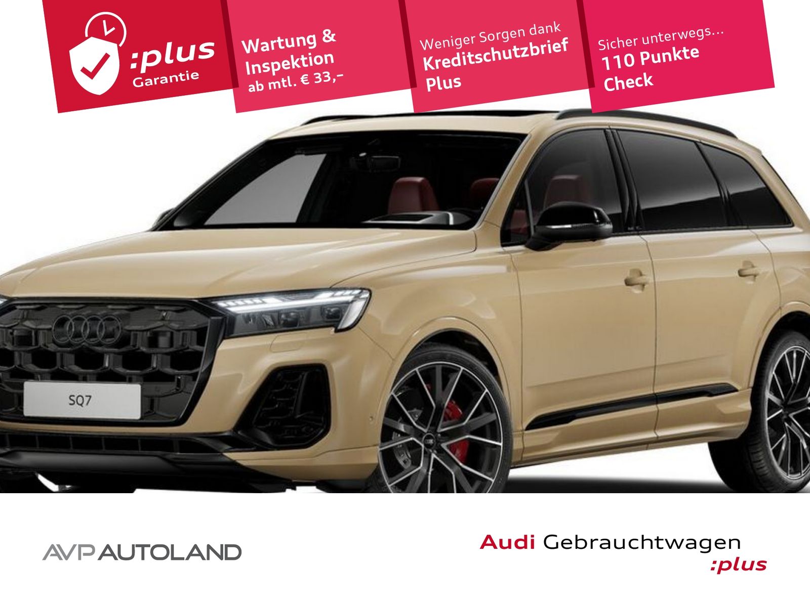Audi SQ7 TFSI quattro tiptronic | PANO | AHK |