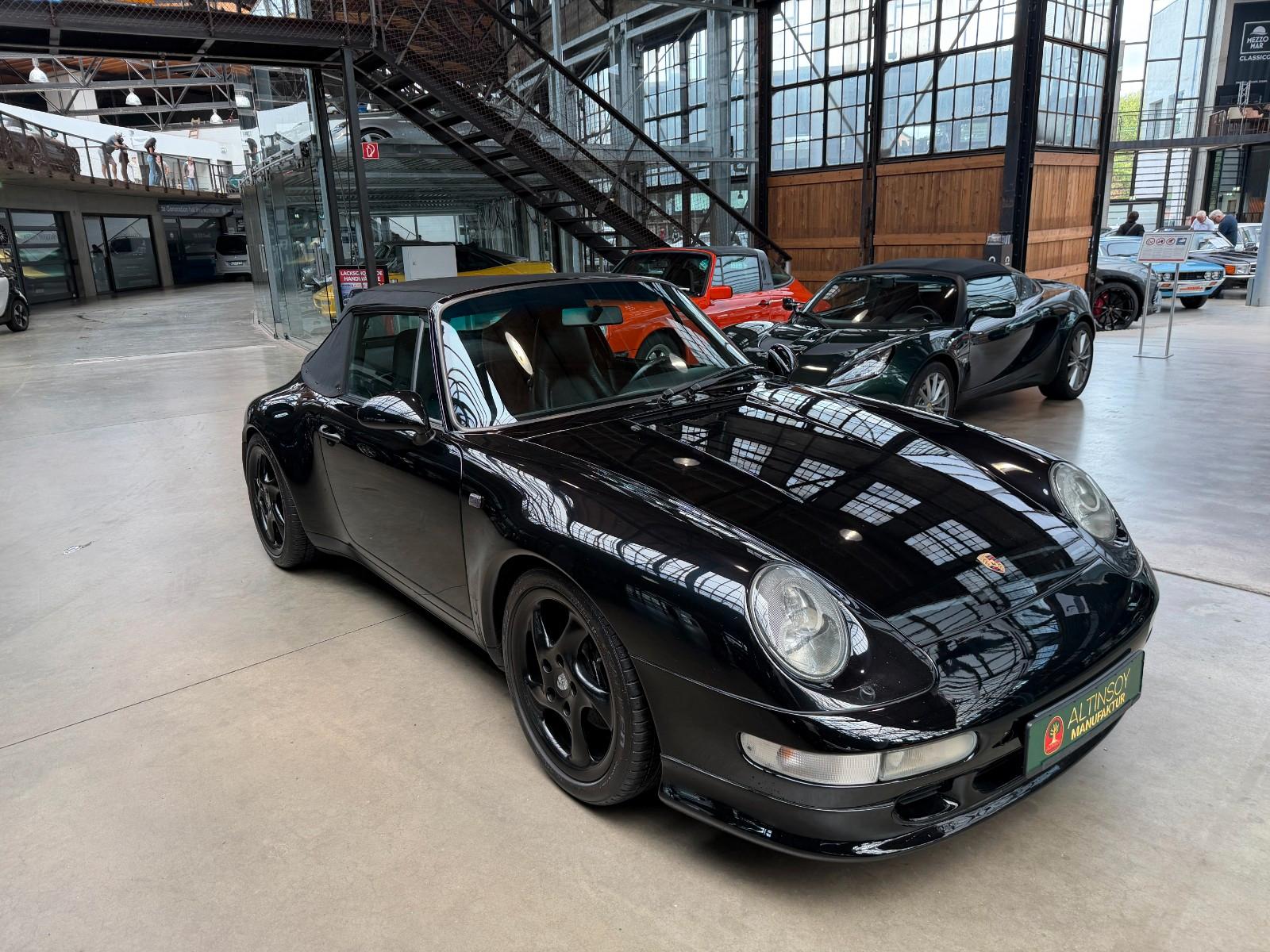 Porsche 993 Carrera Cabriolet BRD Schalter