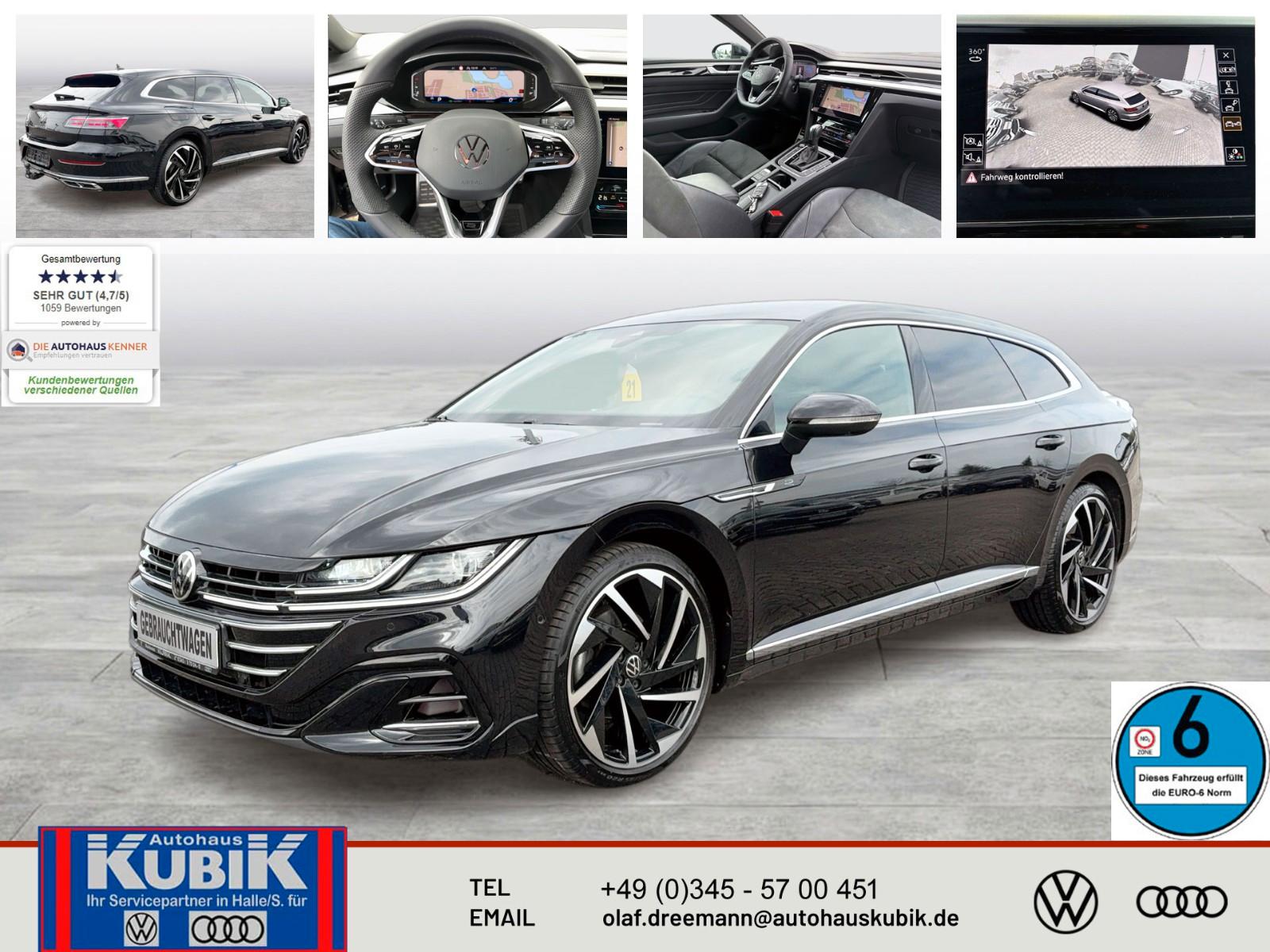 Volkswagen Arteon Shootingbrake 2.0 TDI R-Line DSG+DCC+360