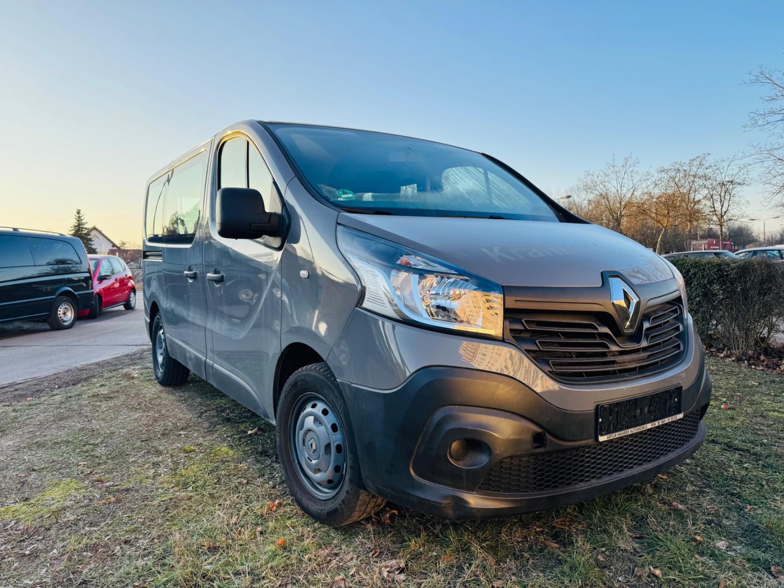 Renault Trafic 2.0 Authentique, 6 Sitze, Klima, Euro6