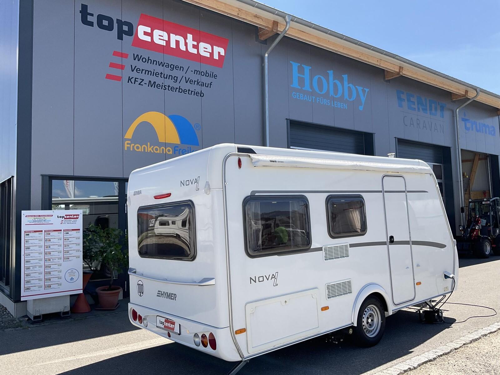 HYMER / ERIBA / HYMERCAR Eriba Nova 450 L Mover Sackmarkise Fahrradträger