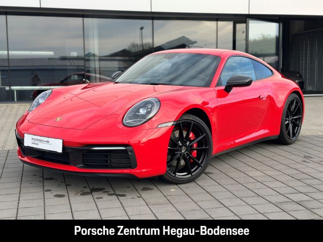 PORSCHE 992 (911) Carrera S/indischrot/Carbon/Sportabgas