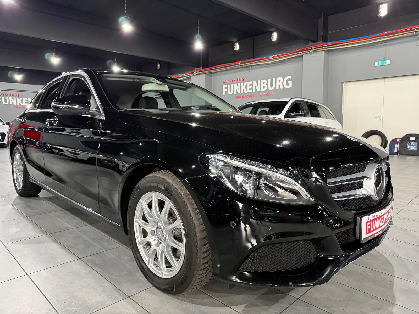 Mercedes-Benz C 180 d AUT/LEDER/NAVI/KAMERA/DISTR/LED/SHZ/PDC