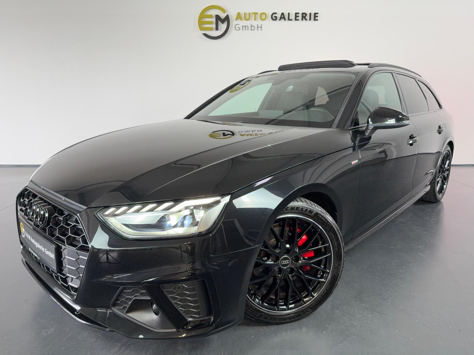 Audi A4 Avant 40 TFSI qu S line Pano Kam eSitz black