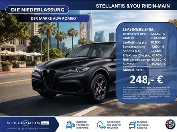 Alfa Romeo Leasingangebot: Alfa Romeo Stelvio 2.0 Turbo 16V Veloce Q 4