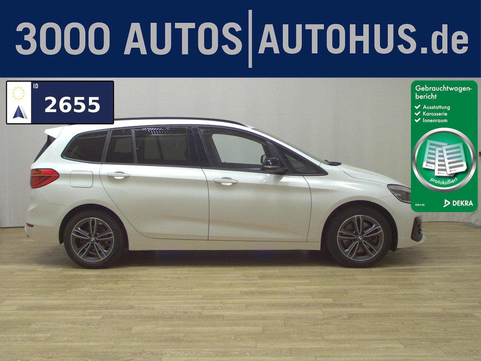 BMW 220 Gran Tourer Sport-Line T-Leder AHK Navi LED