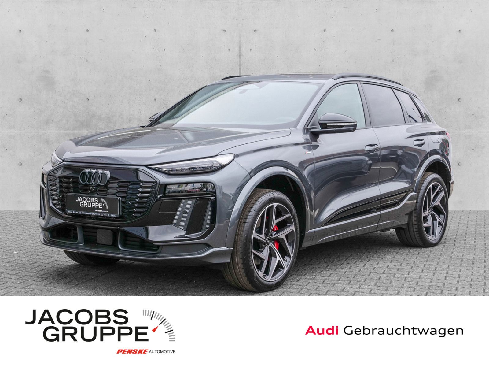 Audi Q6 e-tron 2x S line Black, Pano/AHK/Tech-Pro/Luf