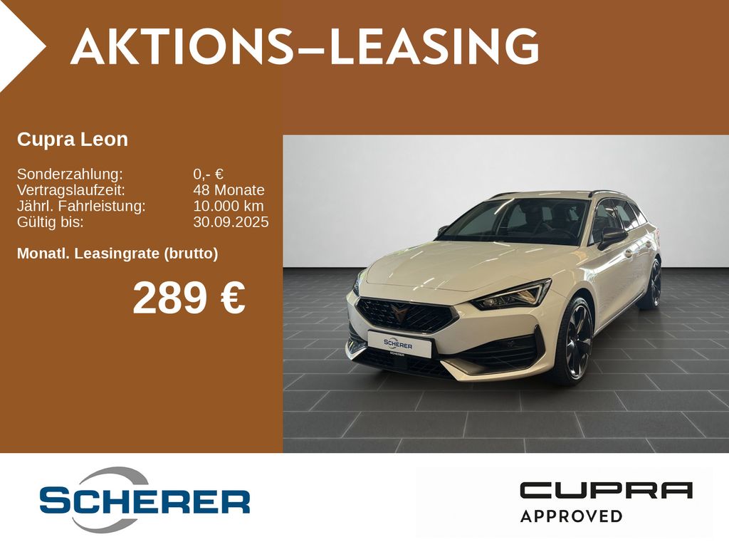 Cupra Leon Sportstourer 1.5 TSI Full Link, Drive Profi