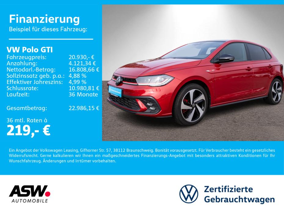 Volkswagen Polo GTI 2.0 TSI DSG LED RFK SHZ AppConnect