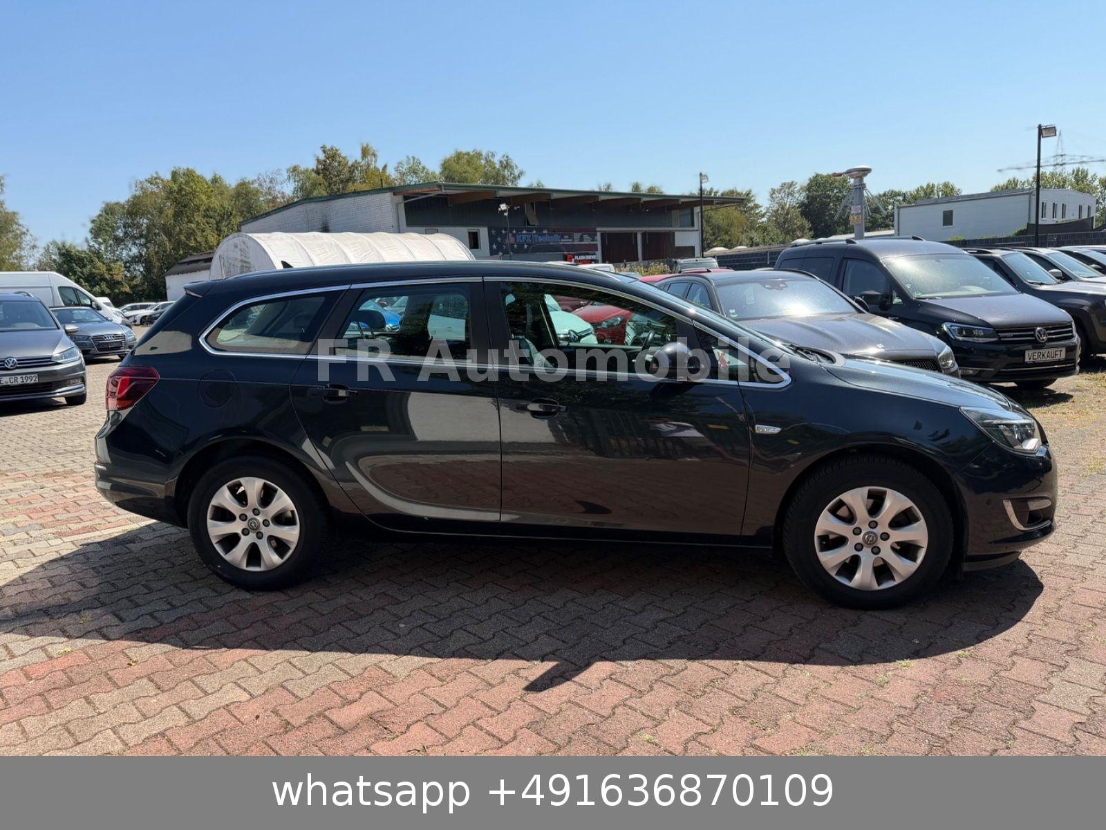 Opel Astra 2015 — engine 1.598 cm³, 110 HP (81kW)