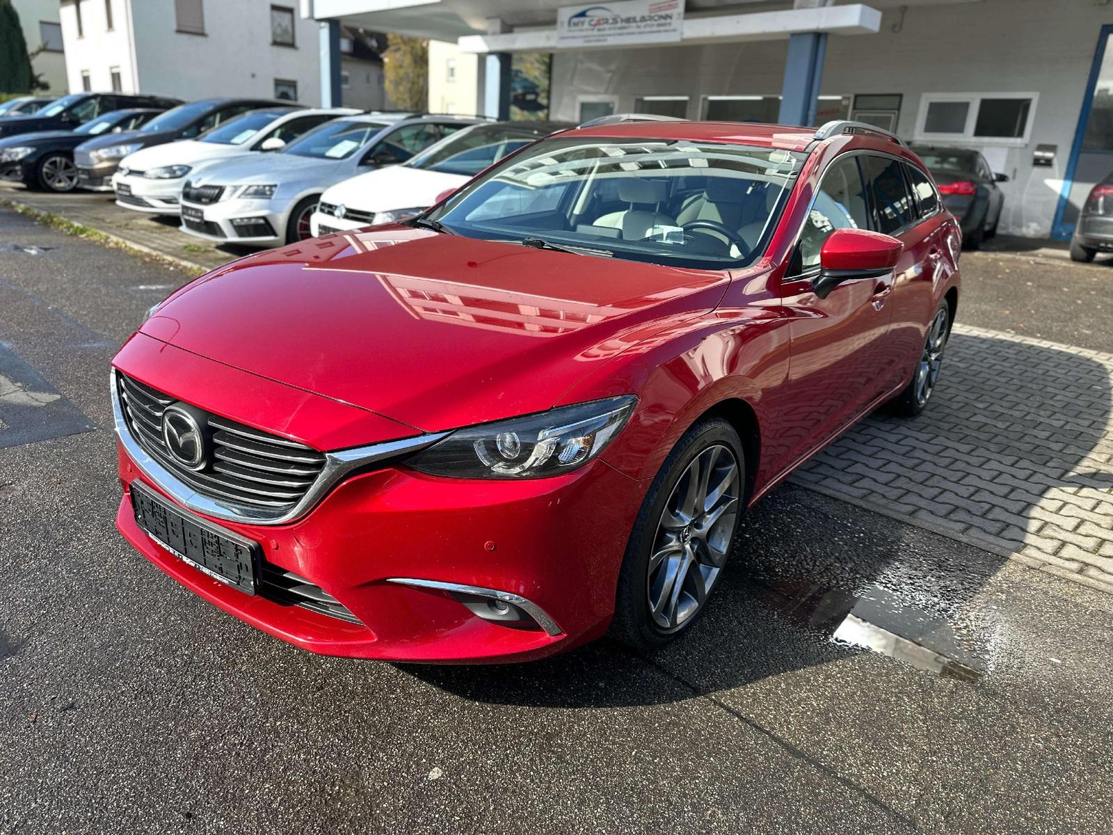 Mazda 6 2.2 Diesel Sports-Line Automatik Leder HeadUp 