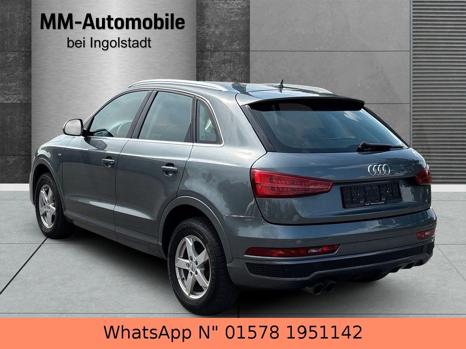 Audi Q3 S LINE-WENIG KM-TÜV3/28-TOP ZUSTAND-AUTOMATIK