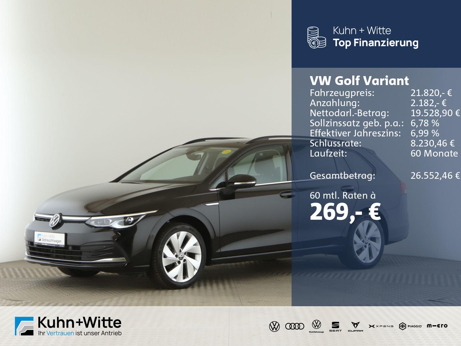 Volkswagen Golf VIII Variant 1.5 TSI Style Pano+AHK+LED+PDC