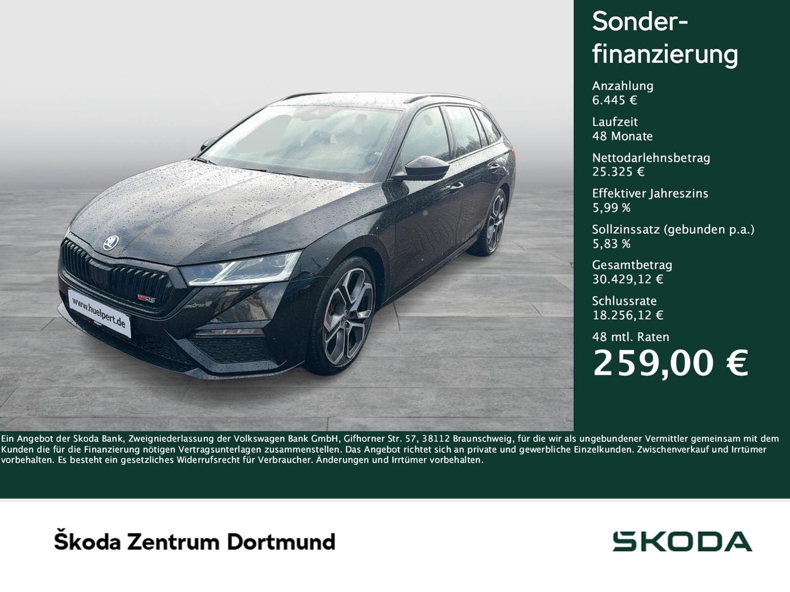 Skoda Octavia Combi 2.0 RS 4X4 PANO STANDHZ. AHK LM19