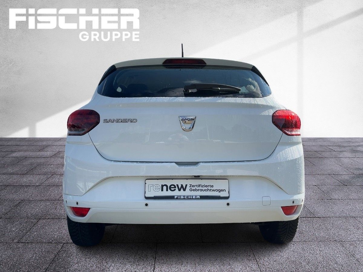 Fahrzeugabbildung Dacia Sandero Comfort TCe 90 (MY2021) ABS Fahrerairbag - mit KI generiert/bearbeitet