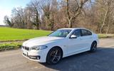 BMW 530d in exzellentem Zustand - BMW 530 mit Diesel-Antrieb: Weiß, Limousine
