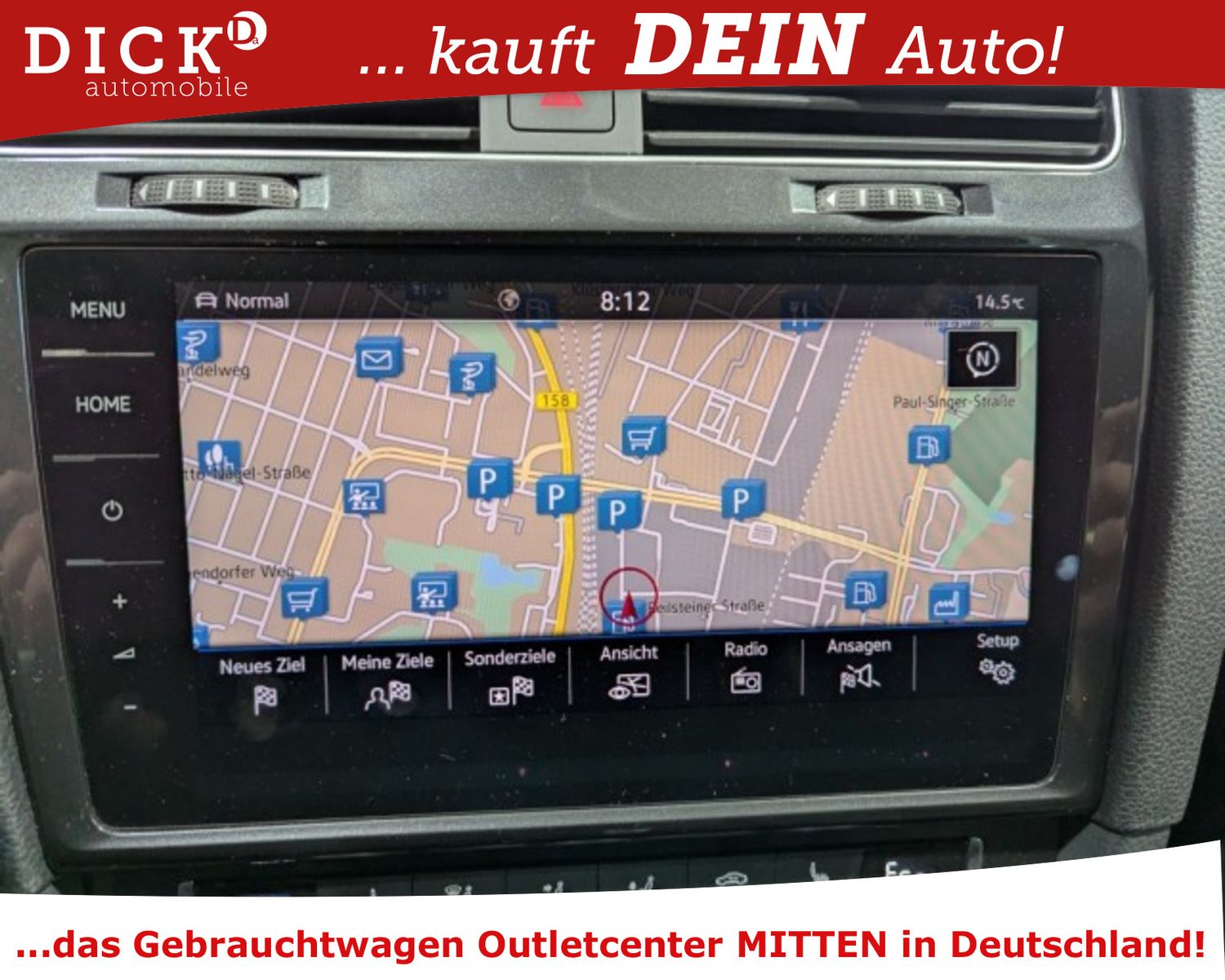Fahrzeugabbildung Volkswagen Golf VII e Hyb LED/ACC/NAVI+/WÄRMEPUMPE/SHZ/8FA