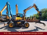 JCB 110 W Hydradig / Holzgreifer / 2x Tieflöffel - JCB Mobilbagger