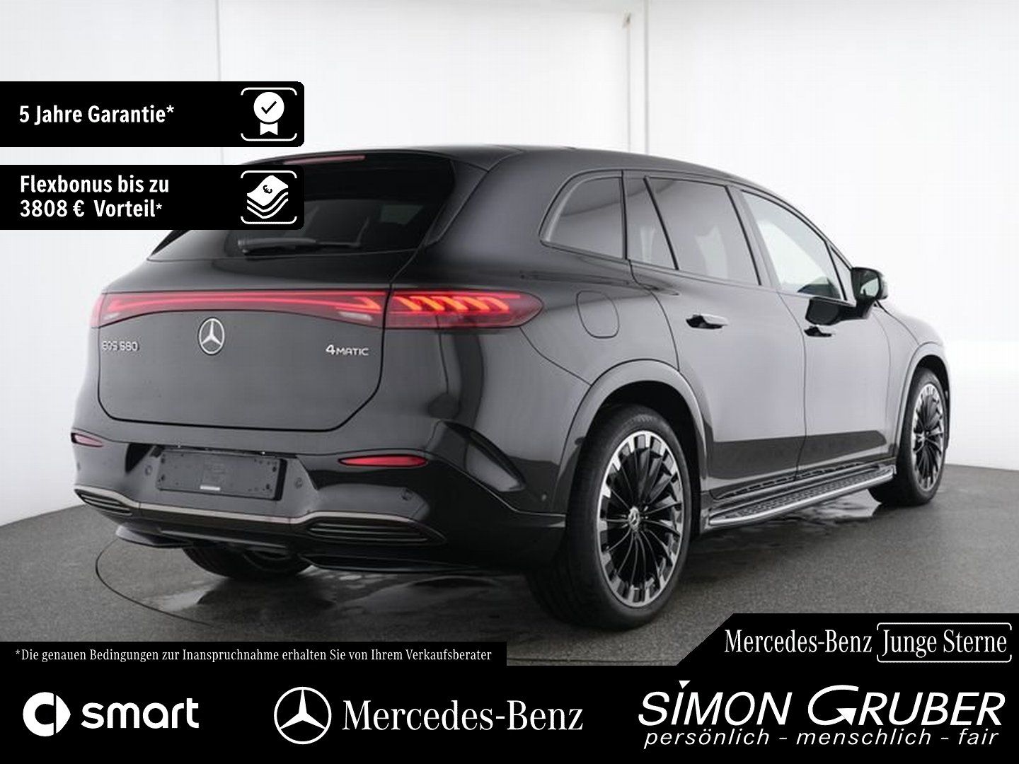 Fahrzeugabbildung Mercedes-Benz EQS 580 4M SUV AMG Business Class AHK Mod 2026