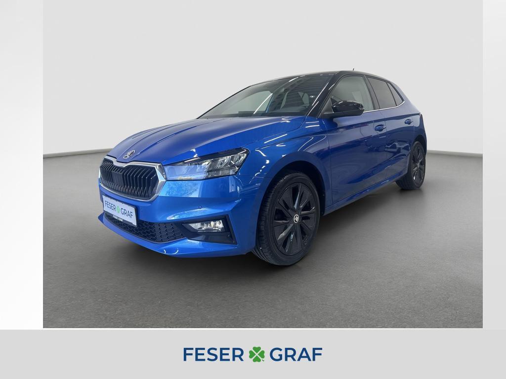 Skoda Fabia 2022 г. Синий, пробег 34815 км