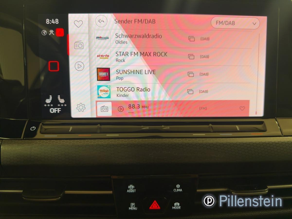 Volkswagen Golf 8 GTI 2.0 TSI DSG LED-PLUS SHZ APP-C. PDC, миниатюра 11