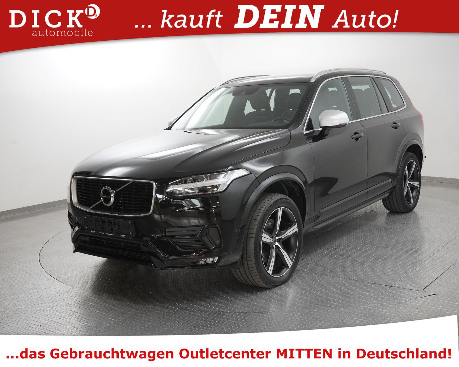 Fahrzeugabbildung Volvo XC90 D5 R Design AWD 7SI+MEMO+KAM+AHK+ACC+LED+20