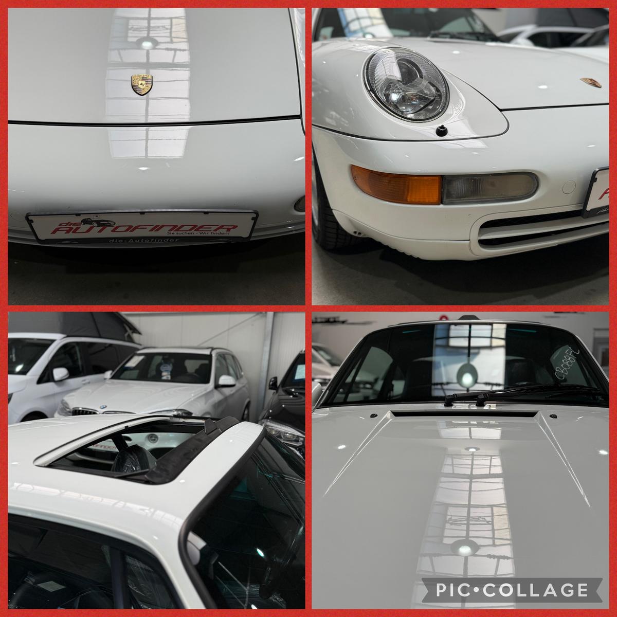 Porsche 993 Carrera C2 Coupé Schalter SSD,GrandPrix weiß
