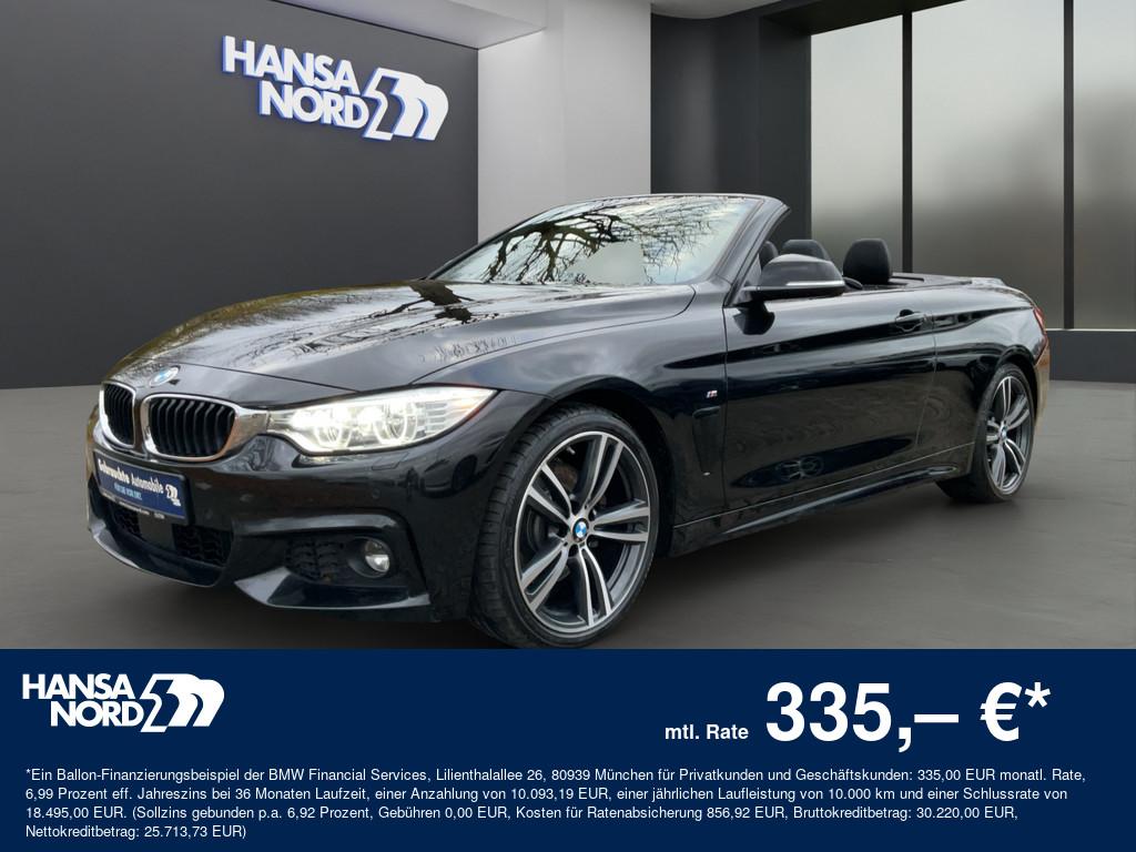 BMW 430d Cabrio M-SPORT LED NAVI HUD LEDER ACC 19"