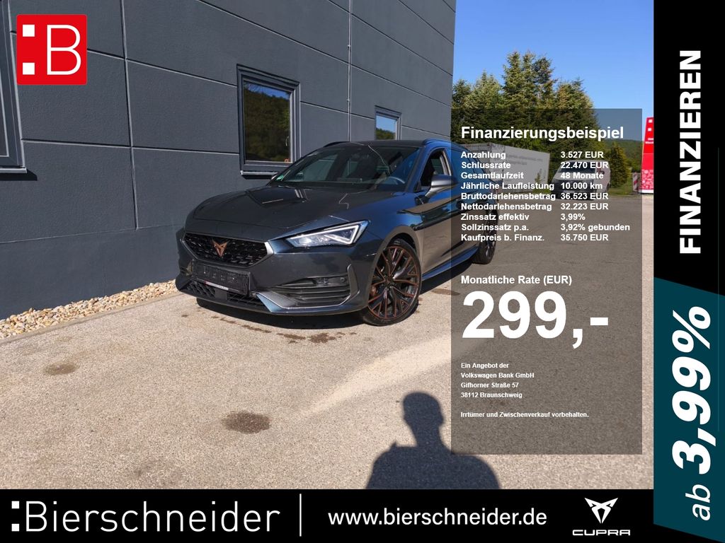 Abbildung Leasingangebot Cupra Leon Sportstourer 300 VZ CUP BREMBO PANO AHK NAV